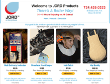 Tablet Screenshot of jord.com